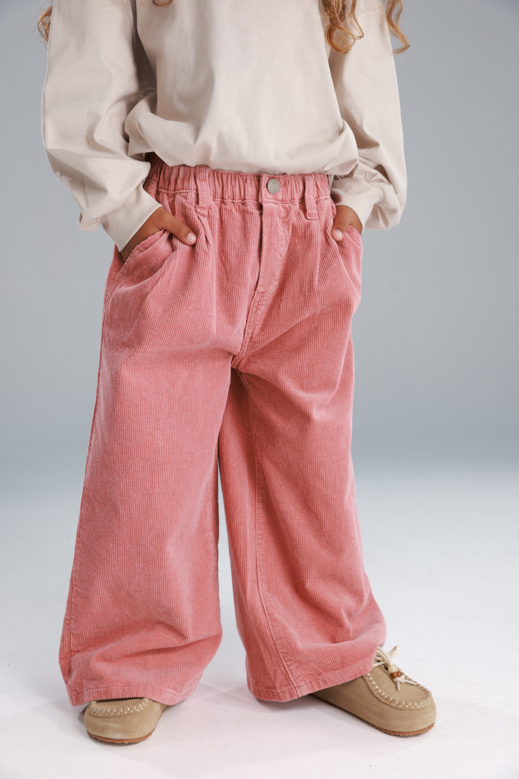 מכנסי לינדזי ורודים