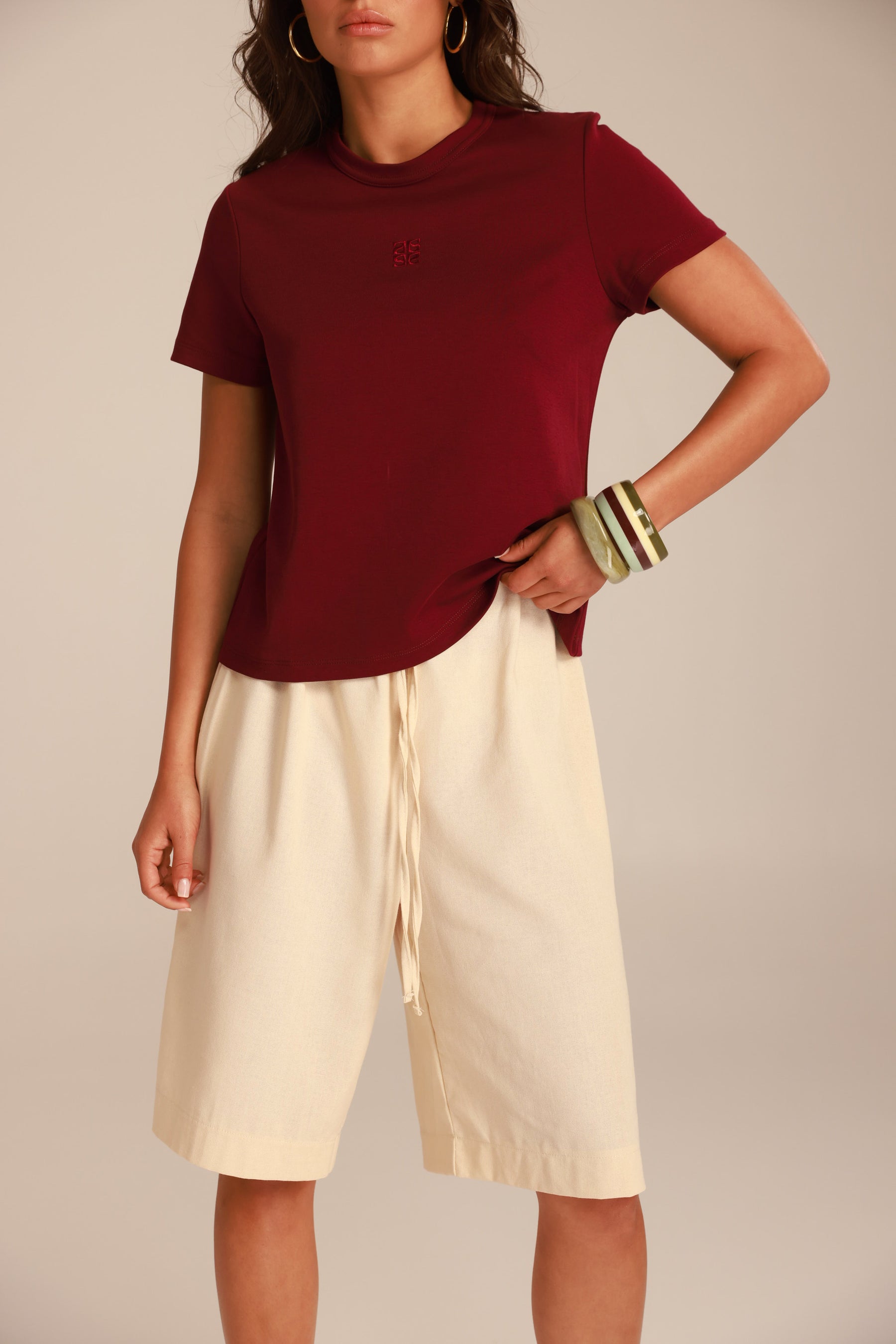 חולצת אלודי אדום כהה