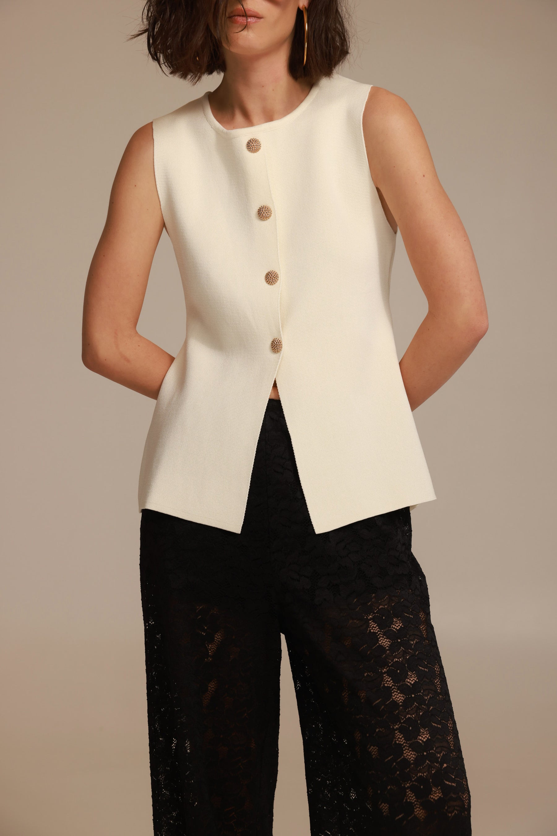 וסט רייצ'ל שמנת