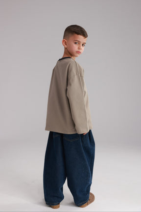 חולצת פייל חאקי