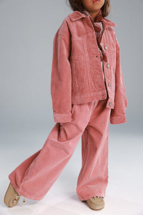 מכנסי לינדזי ורודים