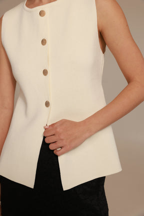 וסט רייצ'ל שמנת