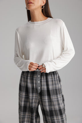 חולצת ביילין לבנה