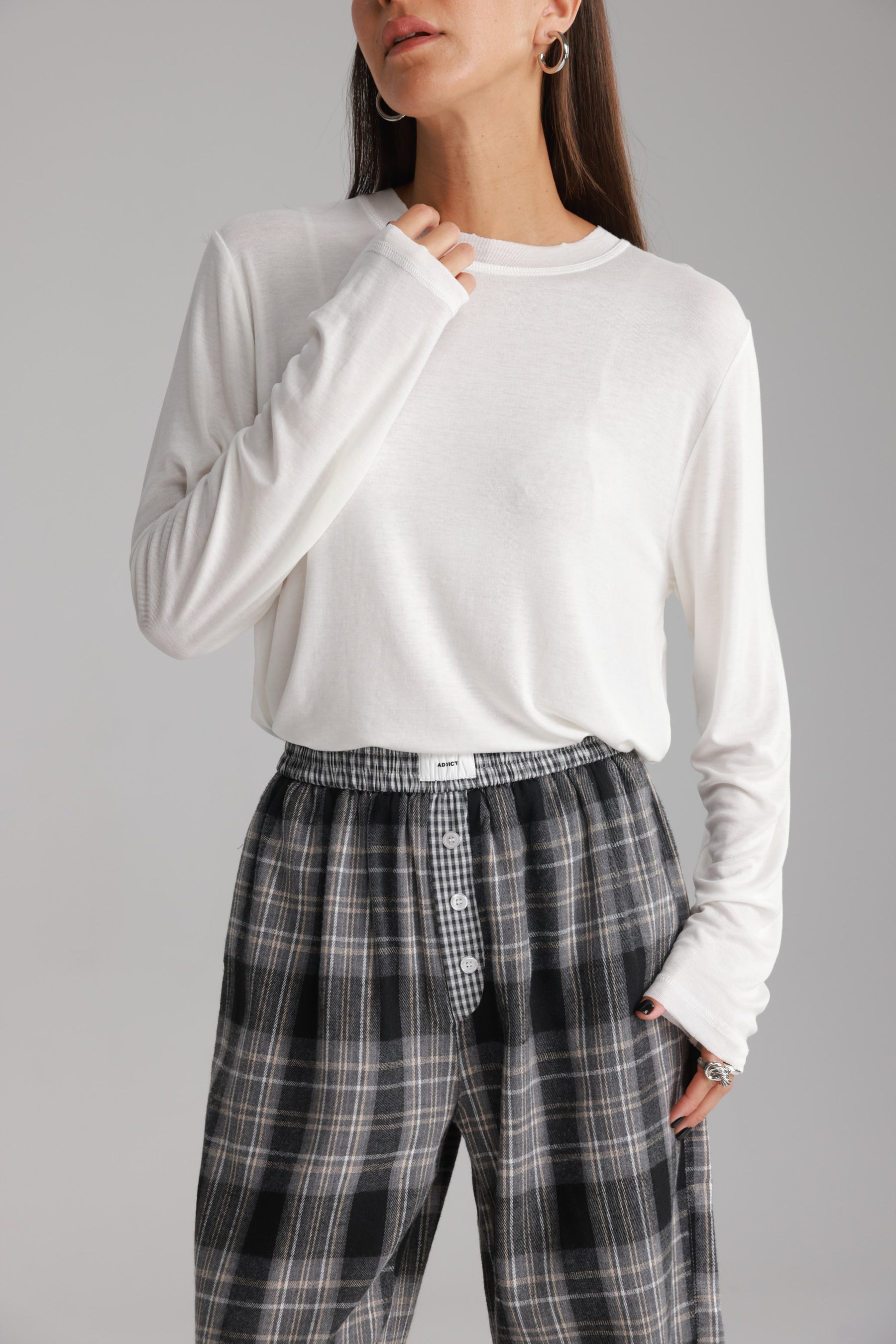 חולצת ביילין לבנה