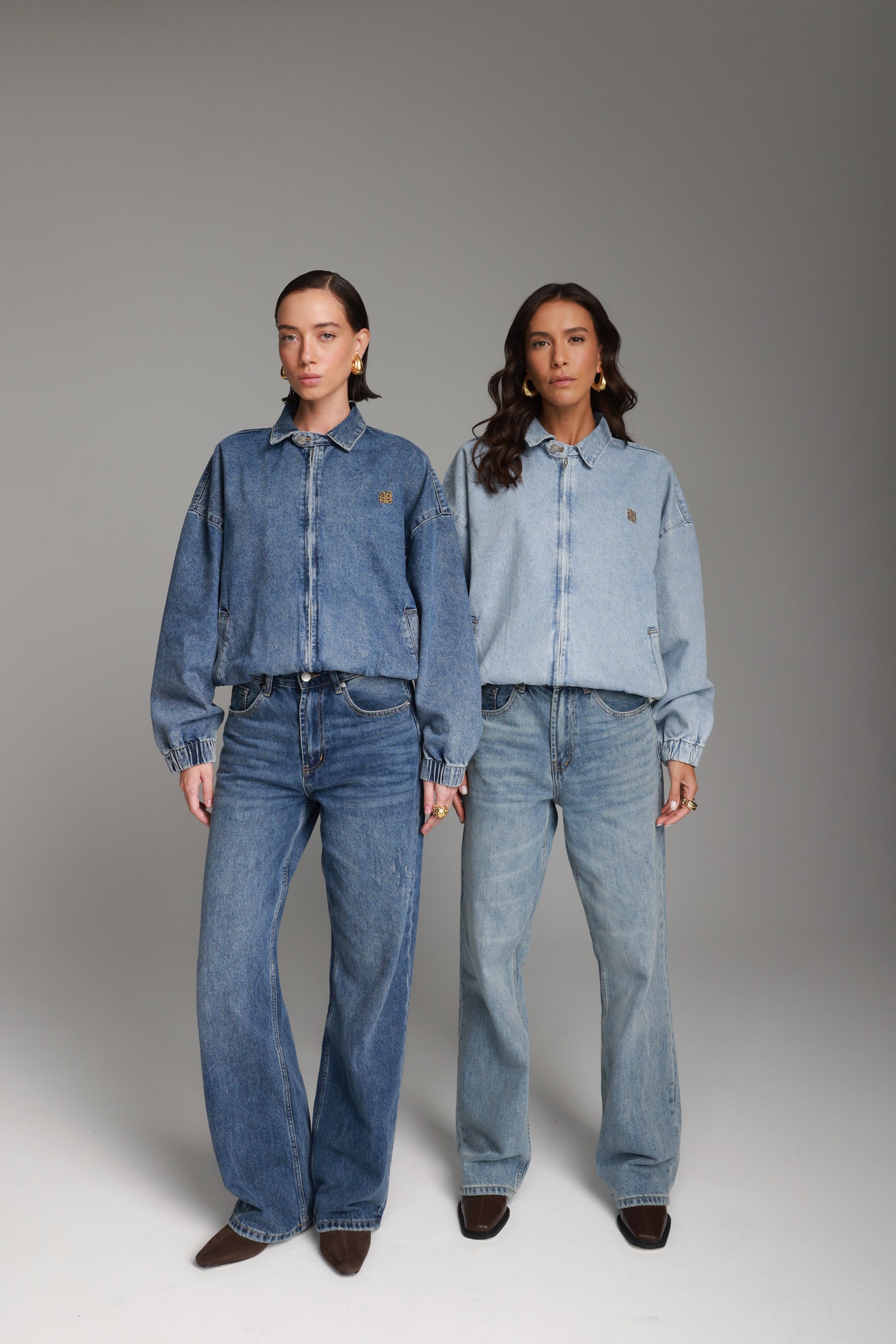 ג'קט ג'ינס תאי כחול בהיר