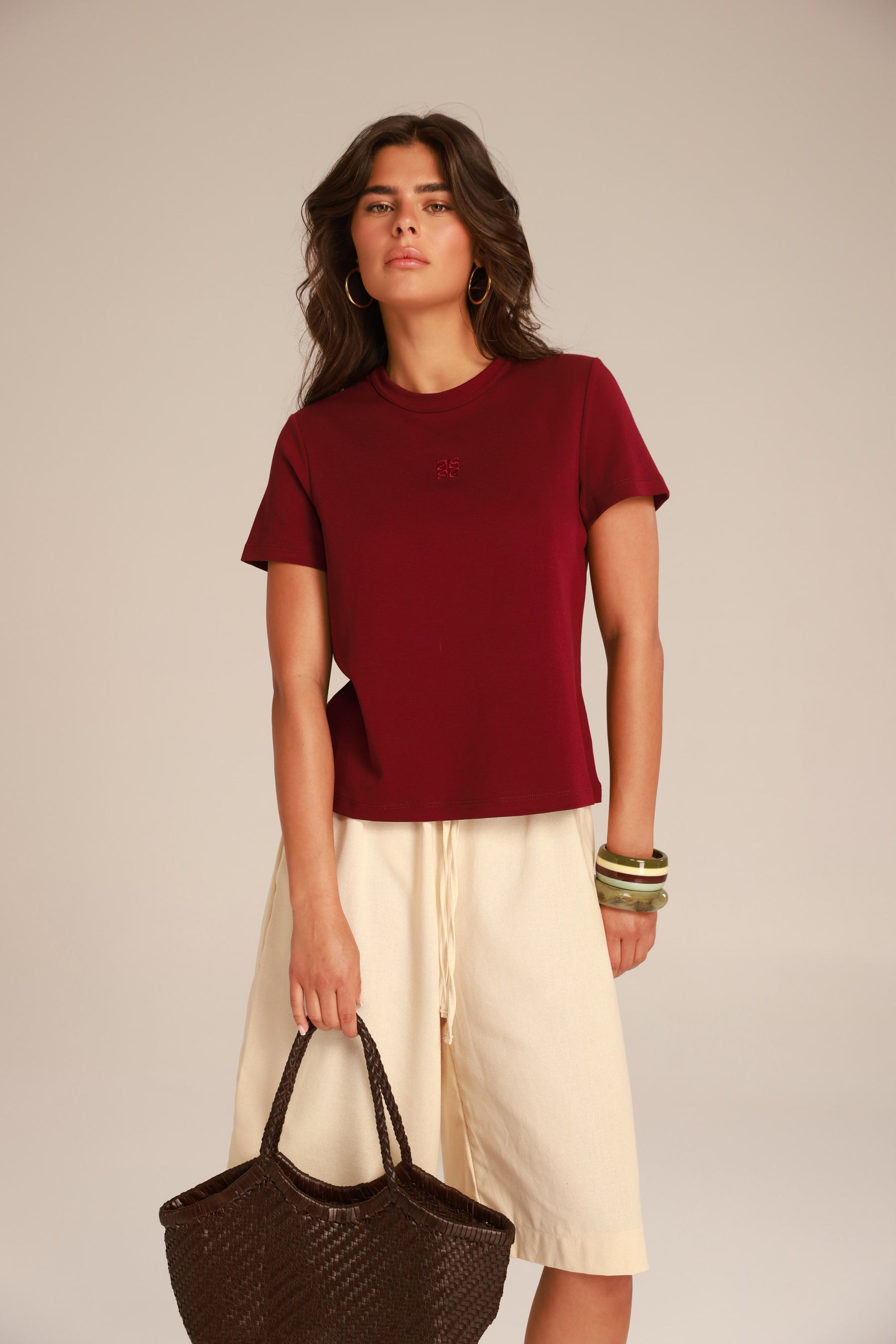 חולצת אלודי אדום כהה