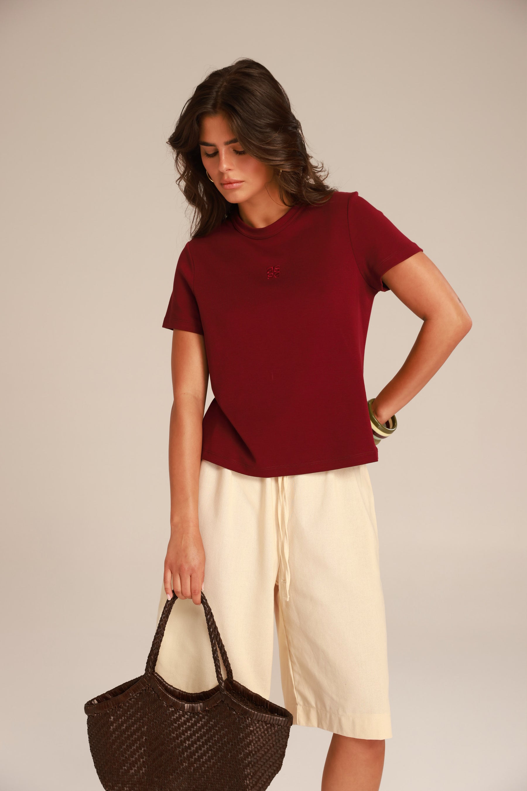 חולצת אלודי אדום כהה