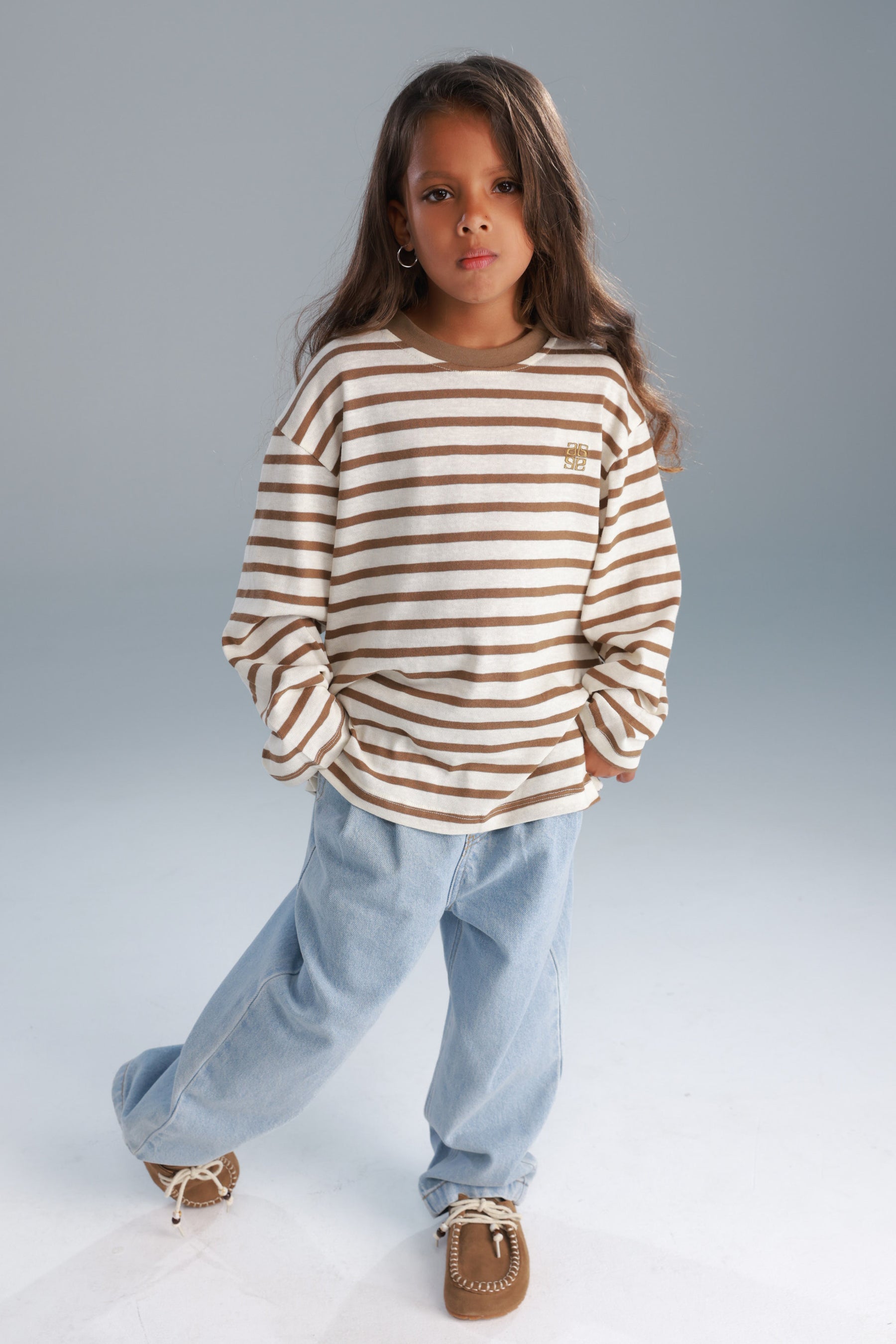 חולצת ניאו שמנת/חאקי