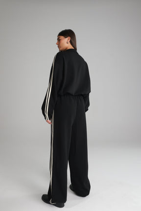 חליפת מלאני שחורה