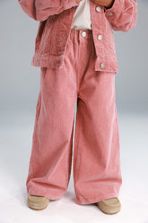 מכנסי לינדזי ורודים