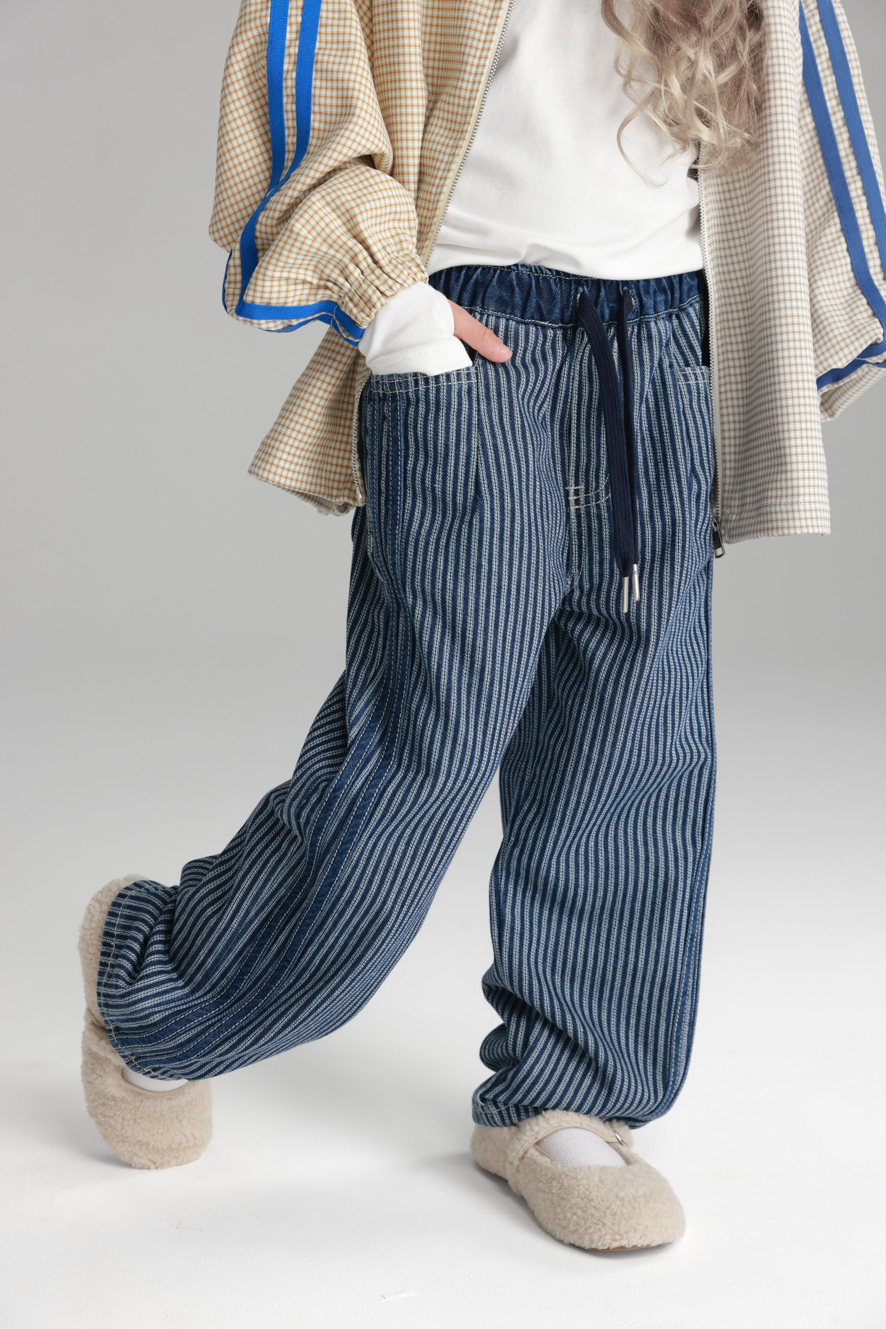 מכנסי ניק כחולים