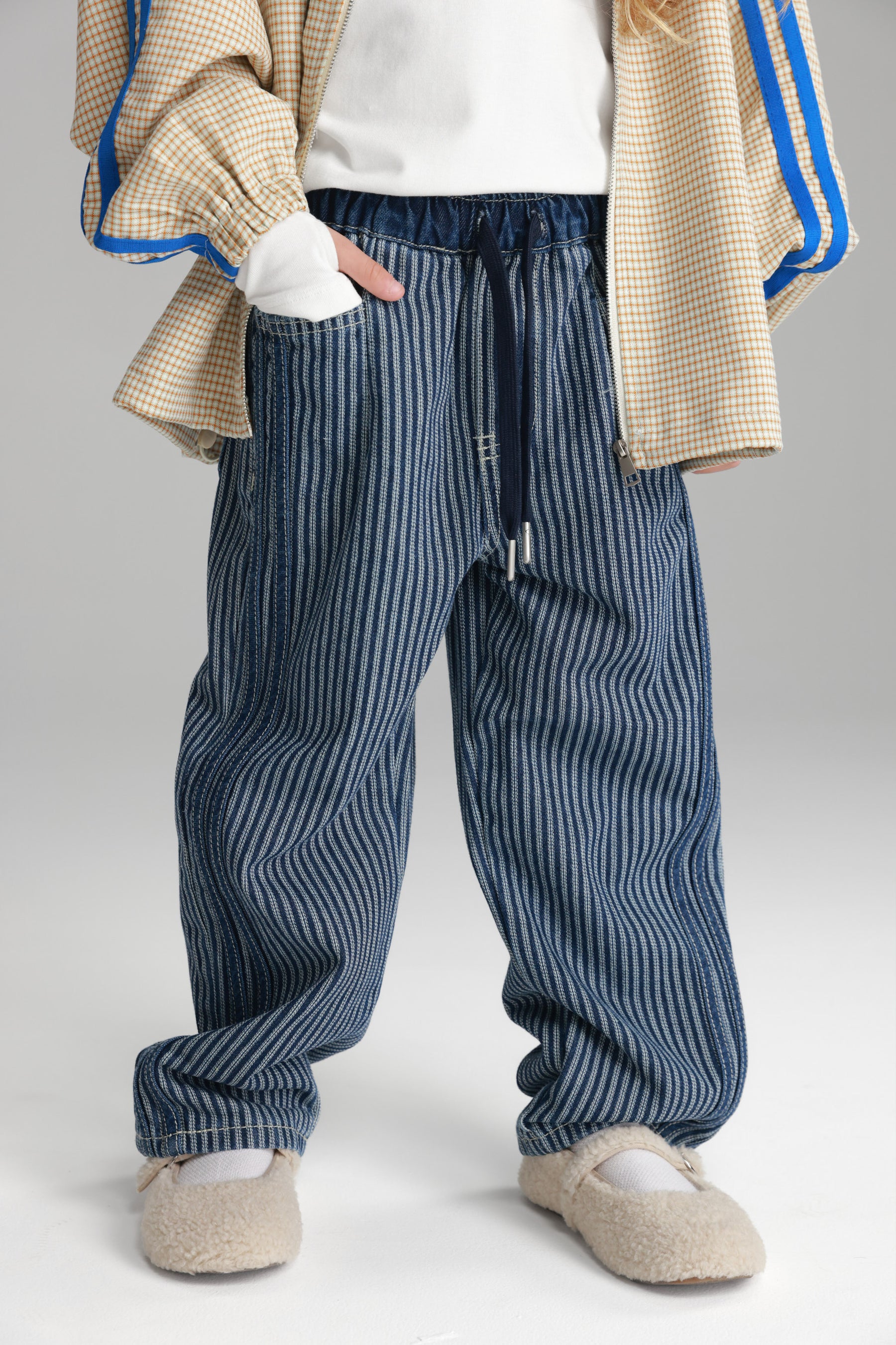 מכנסי ניק כחולים