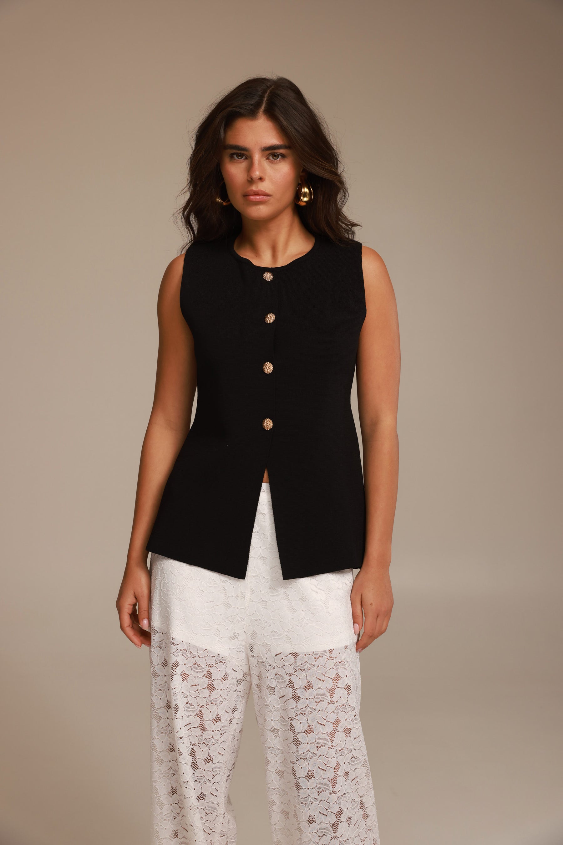 וסט רייצ'ל שחור