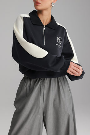 סוויטשירט מדלן שחור