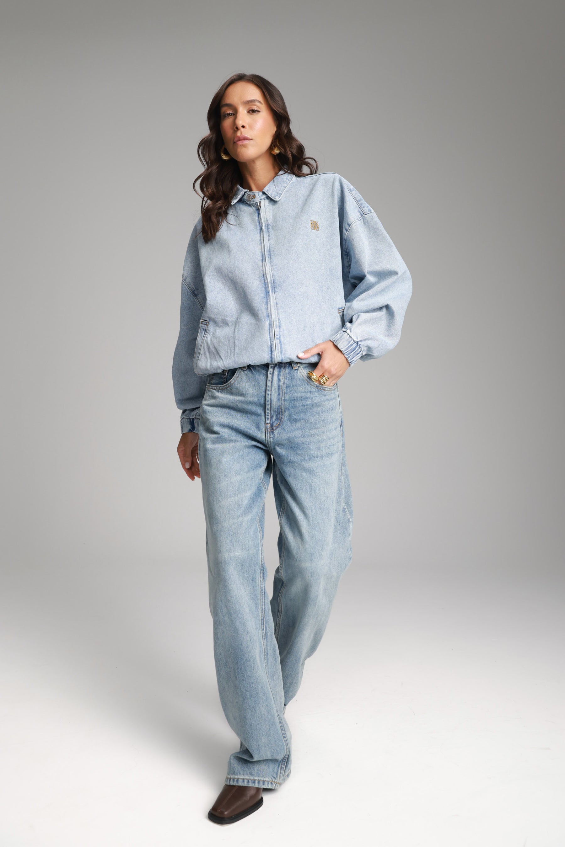 ג'ינס רייצ'ל כחול