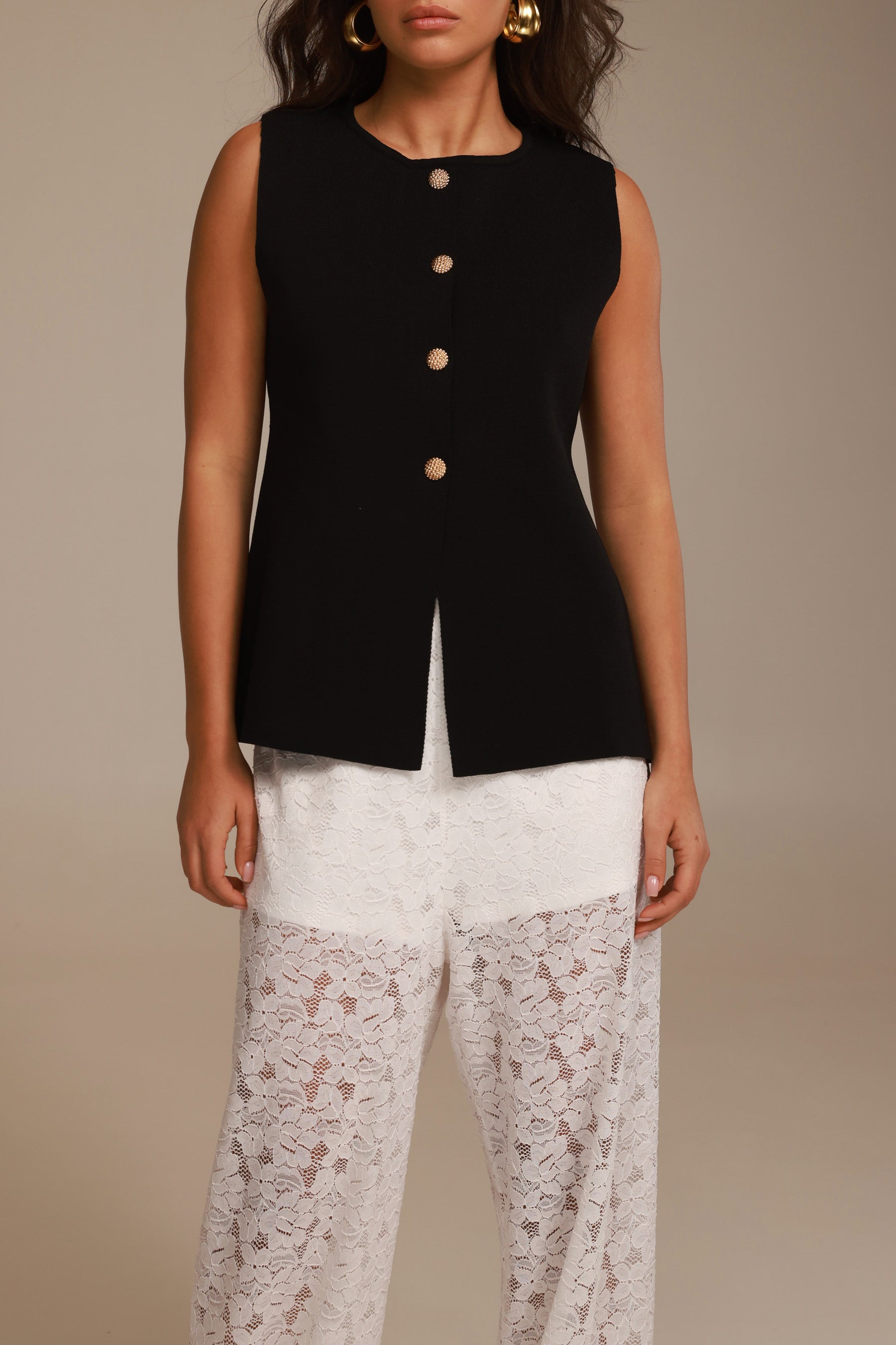 וסט רייצ'ל שחור