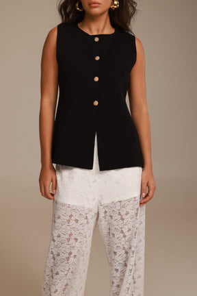 וסט רייצ'ל שחור