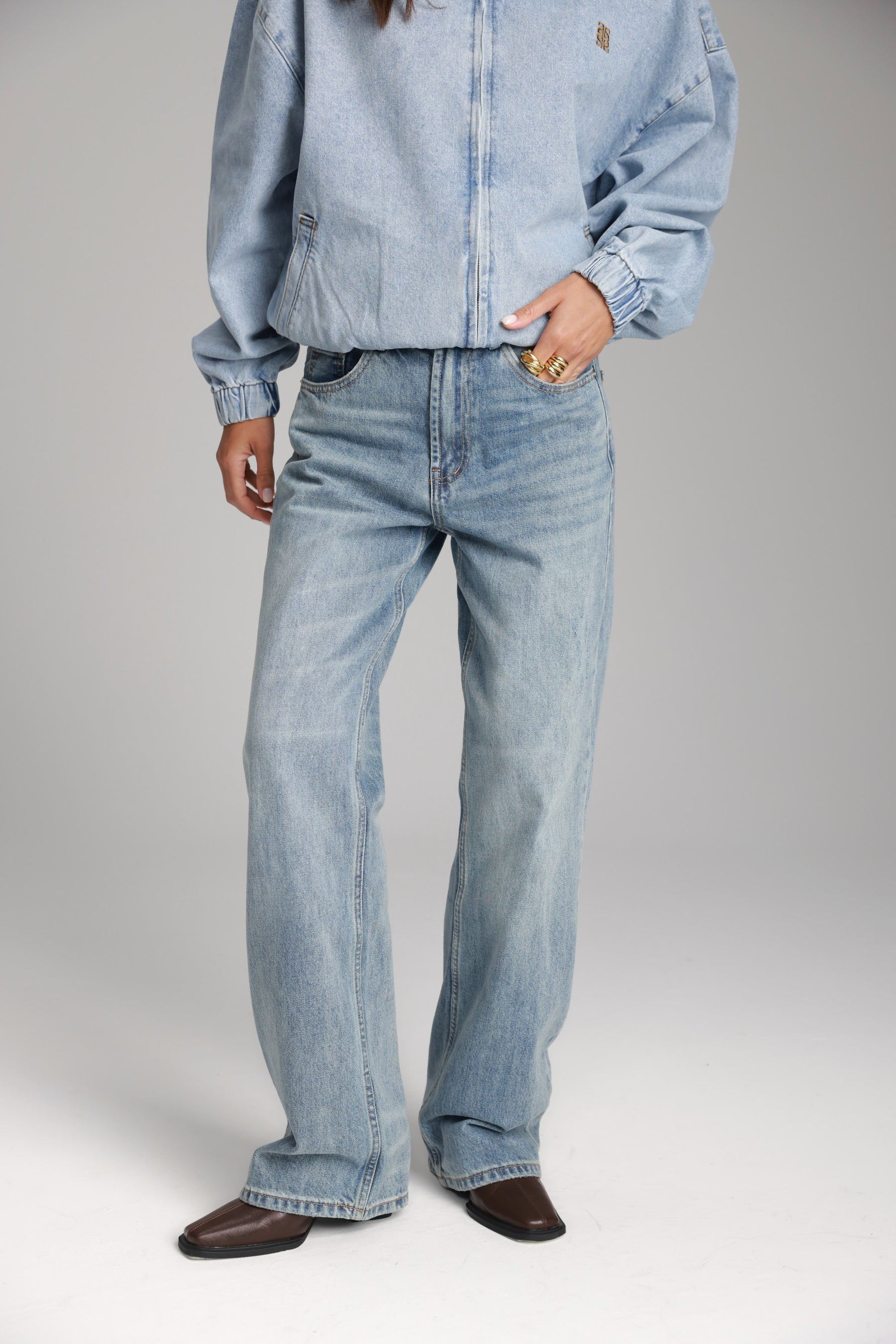 ג'ינס רייצ'ל כחול