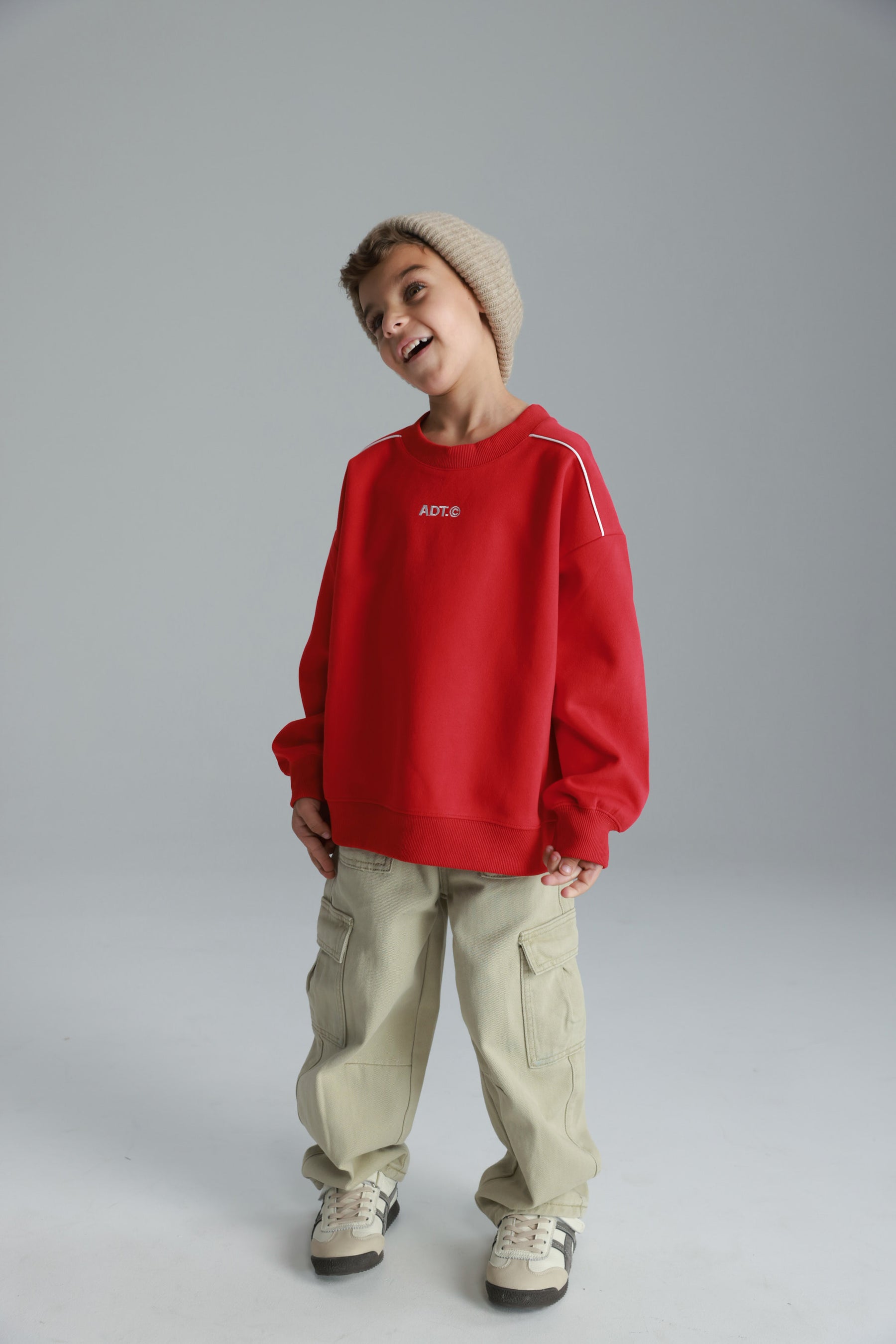 סוויטשירט היילי אדום