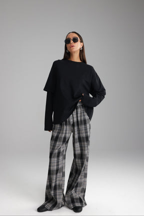 חולצת ולנטינה שחורה