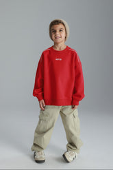 סוויטשירט היילי אדום