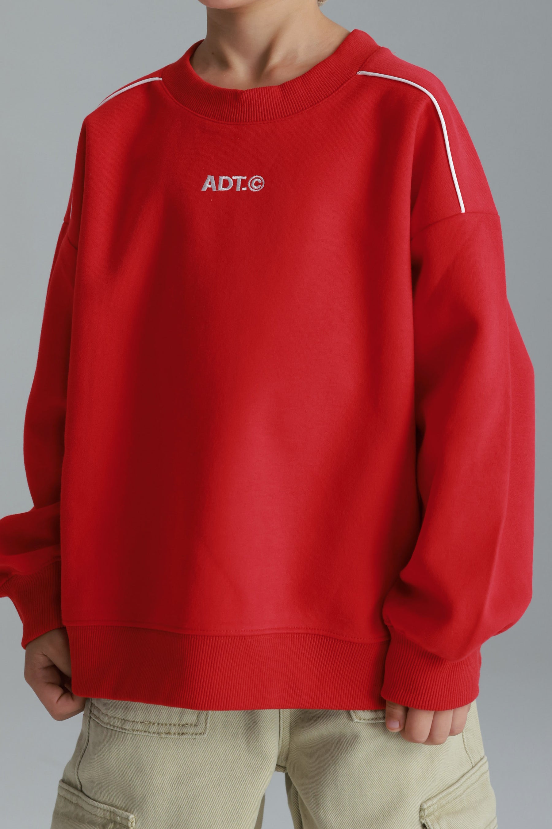 סוויטשירט היילי אדום