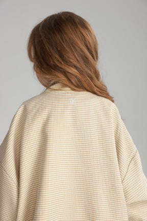 ג'קט אריאל צהוב חמאה