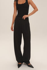 מכנסי ליאם שחורים