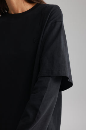 חולצת ולנטינה שחורה