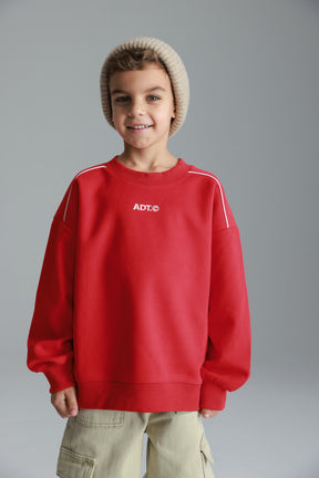 סוויטשירט היילי אדום