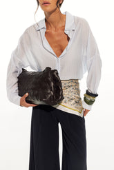 חולצת מיילו מכופתרת כחול בהיר