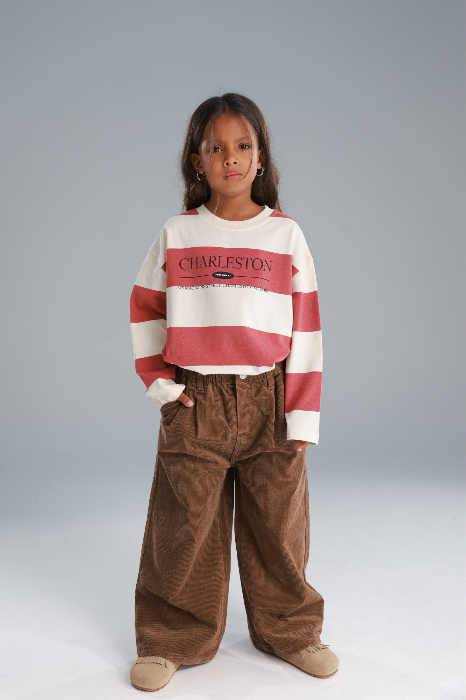 מכנסי לינדזי חומים