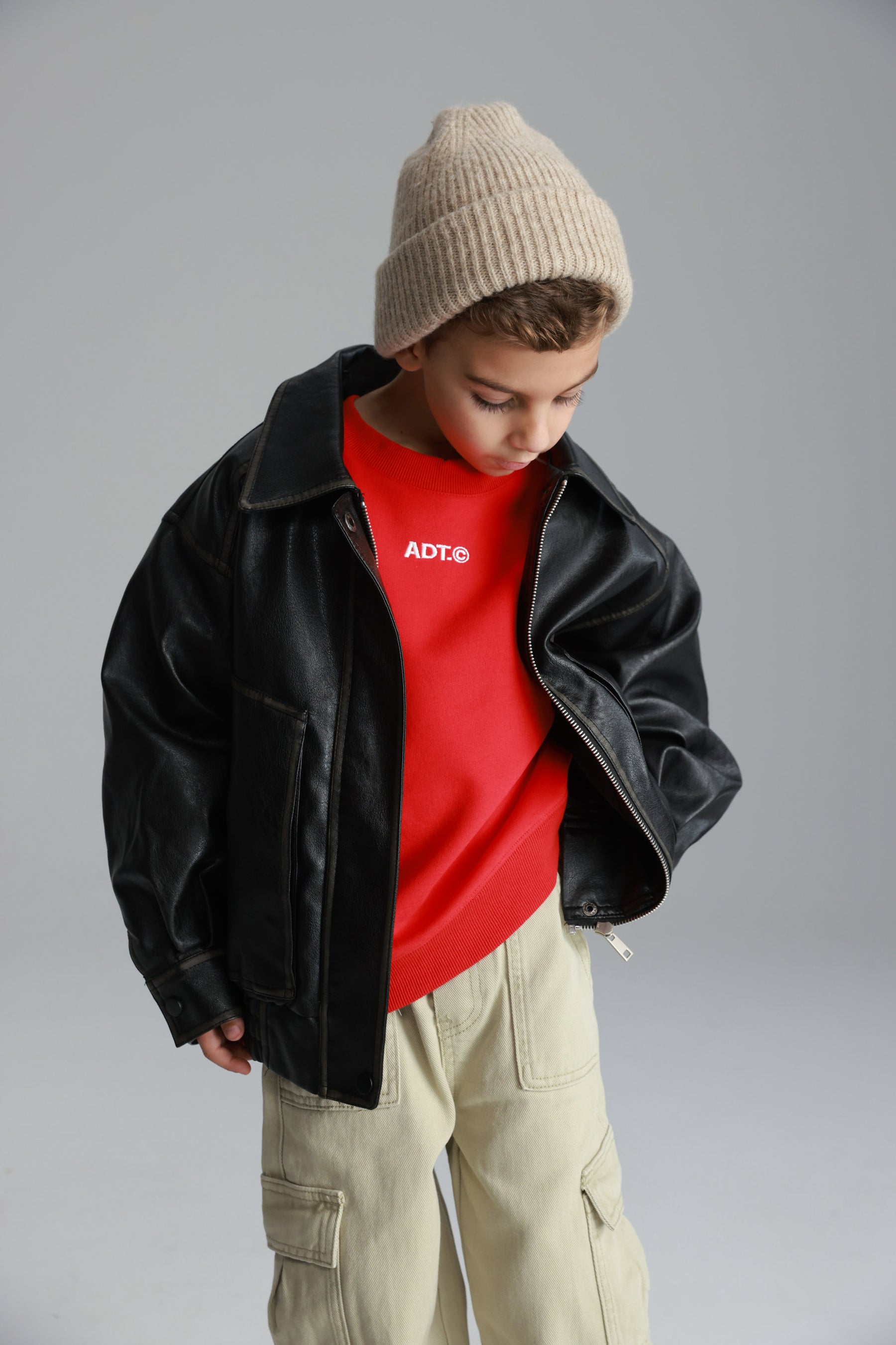 סוויטשירט היילי אדום