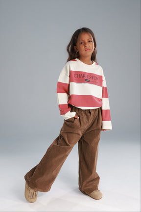 מכנסי לינדזי חומים