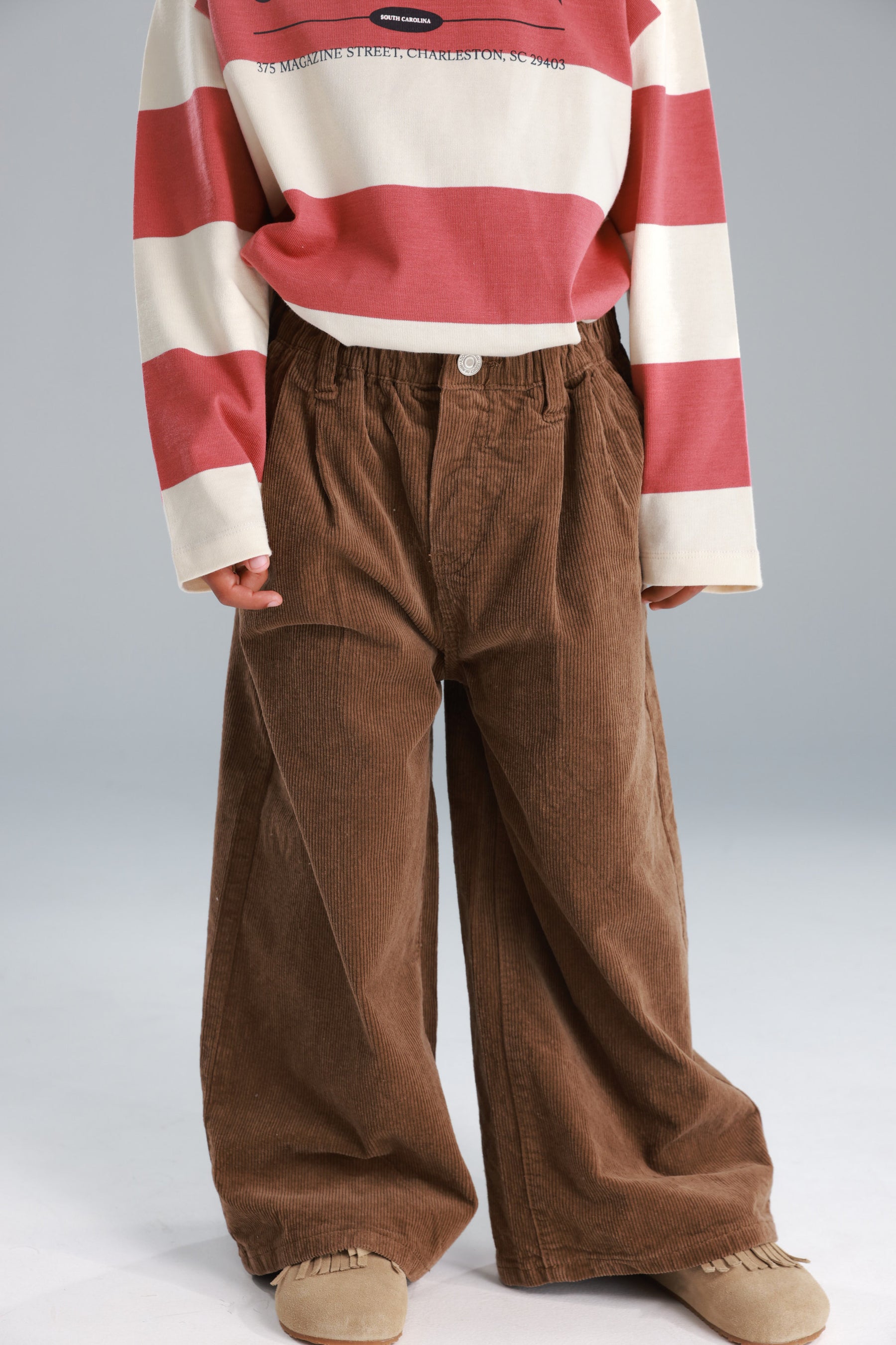 מכנסי לינדזי חומים