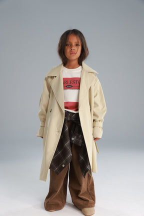 חולצת ויולה ורוד/שמנת