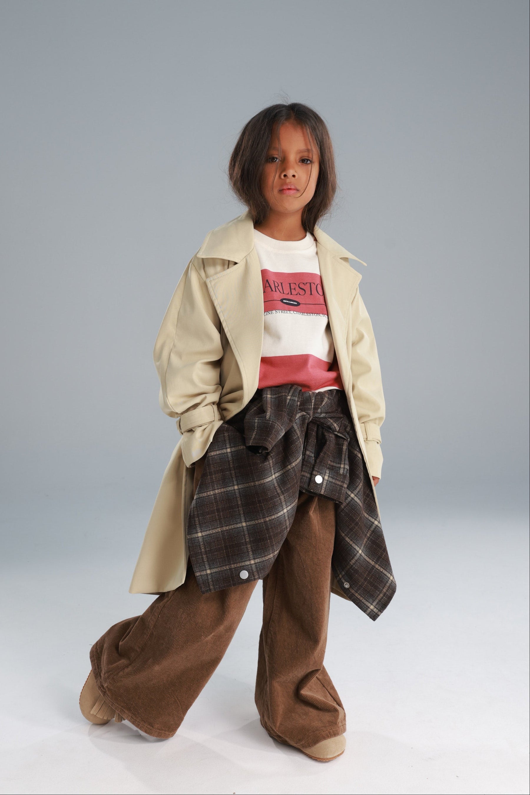 מכנסי לינדזי חומים