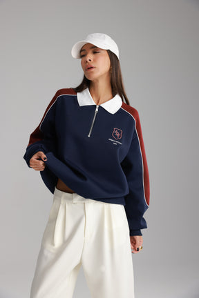 סוויטשירט מדלן נייבי