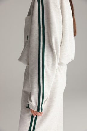 חליפת מלאני אפור בהיר