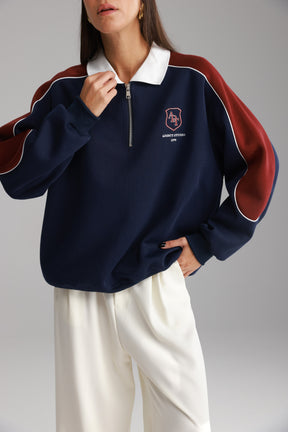 סוויטשירט מדלן נייבי