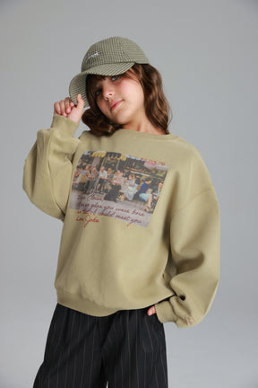 סוויטשירט צ'ייס חאקי