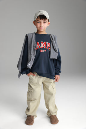 סוויטשירט ביילס נייבי