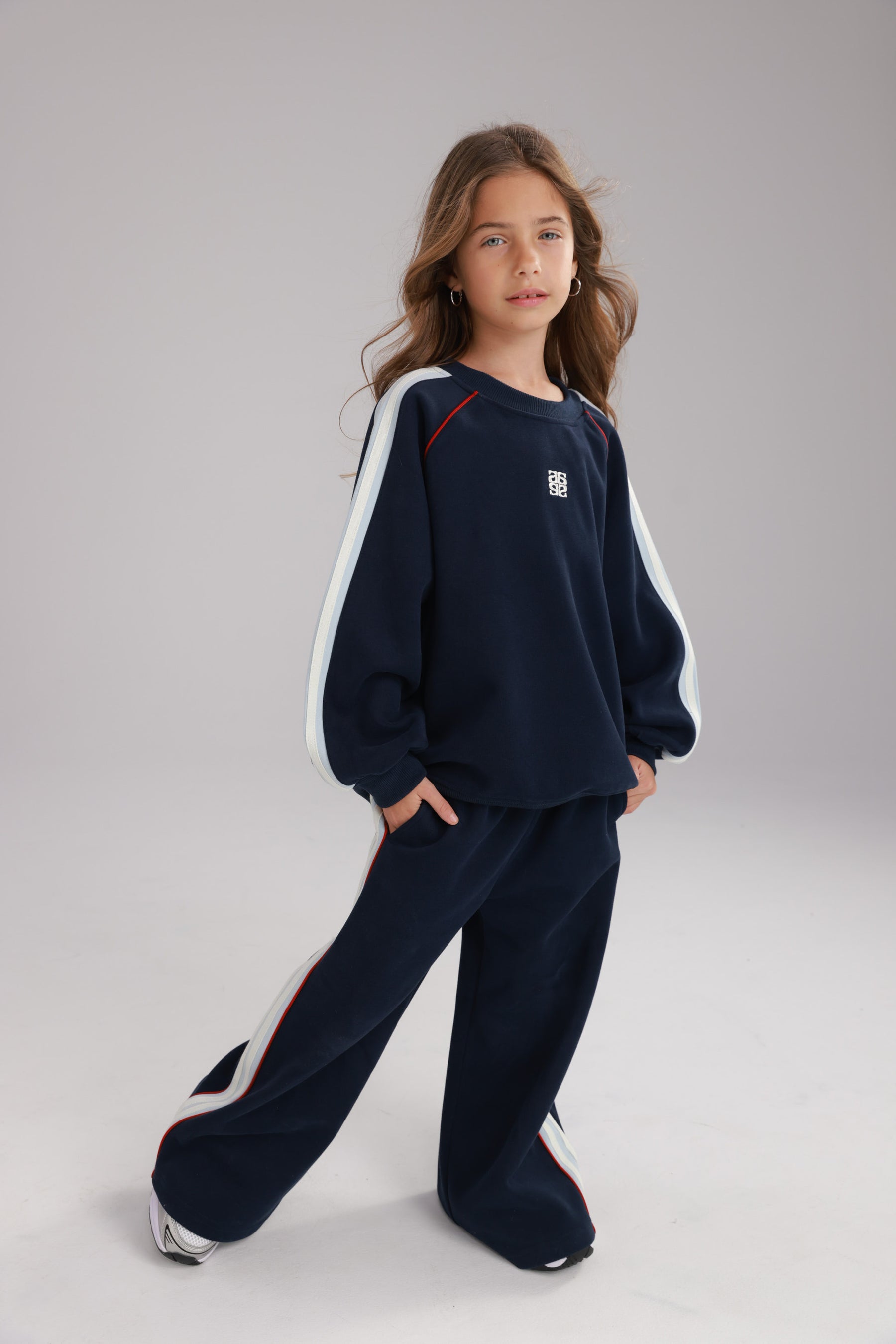 חליפת סרינה נייבי