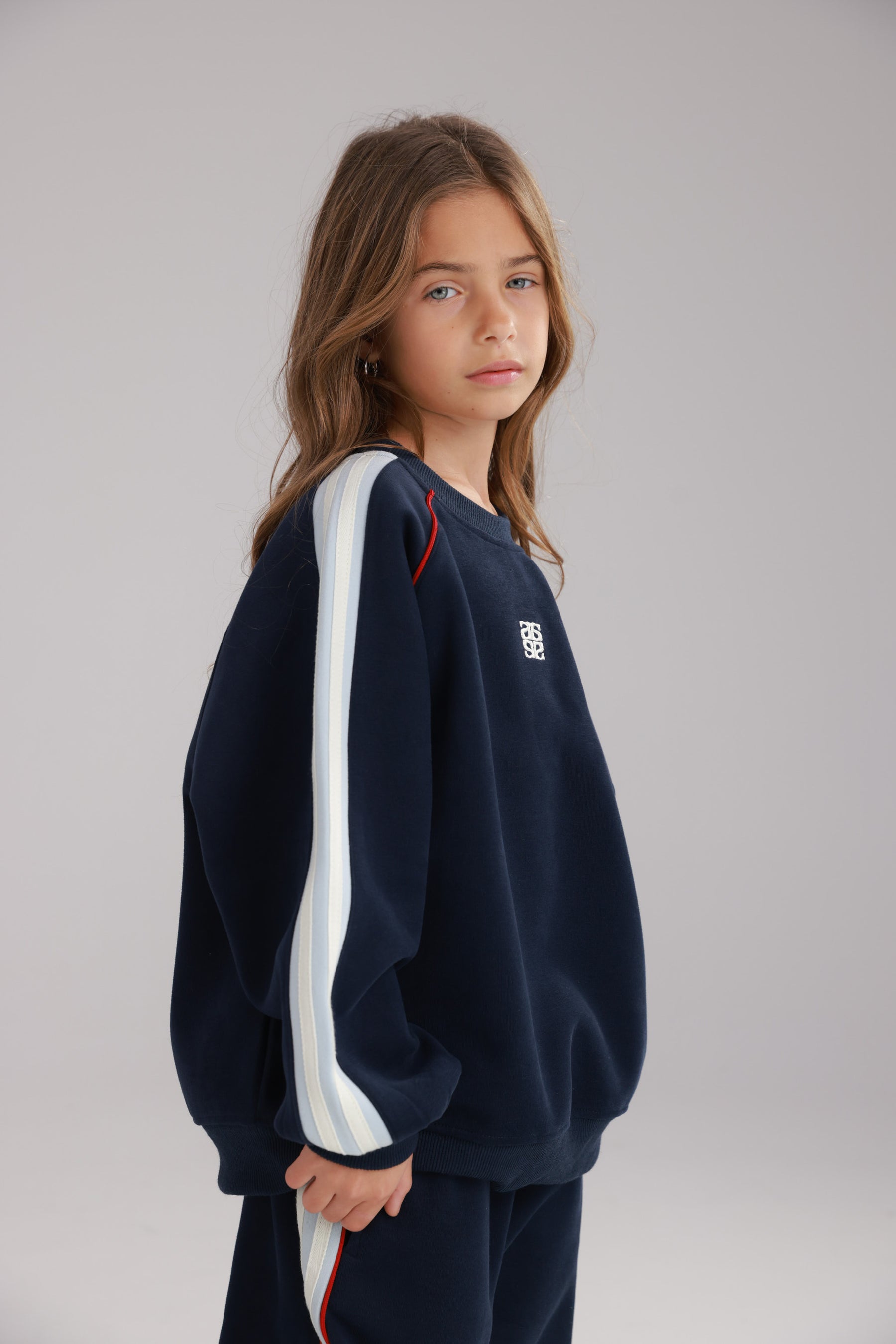 חליפת סרינה נייבי