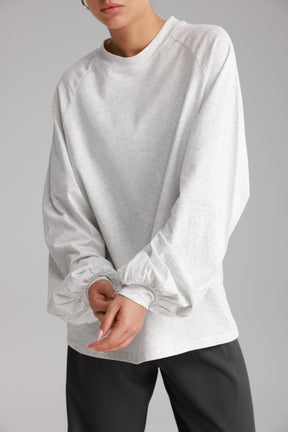 חולצת קיארה אפור בהיר