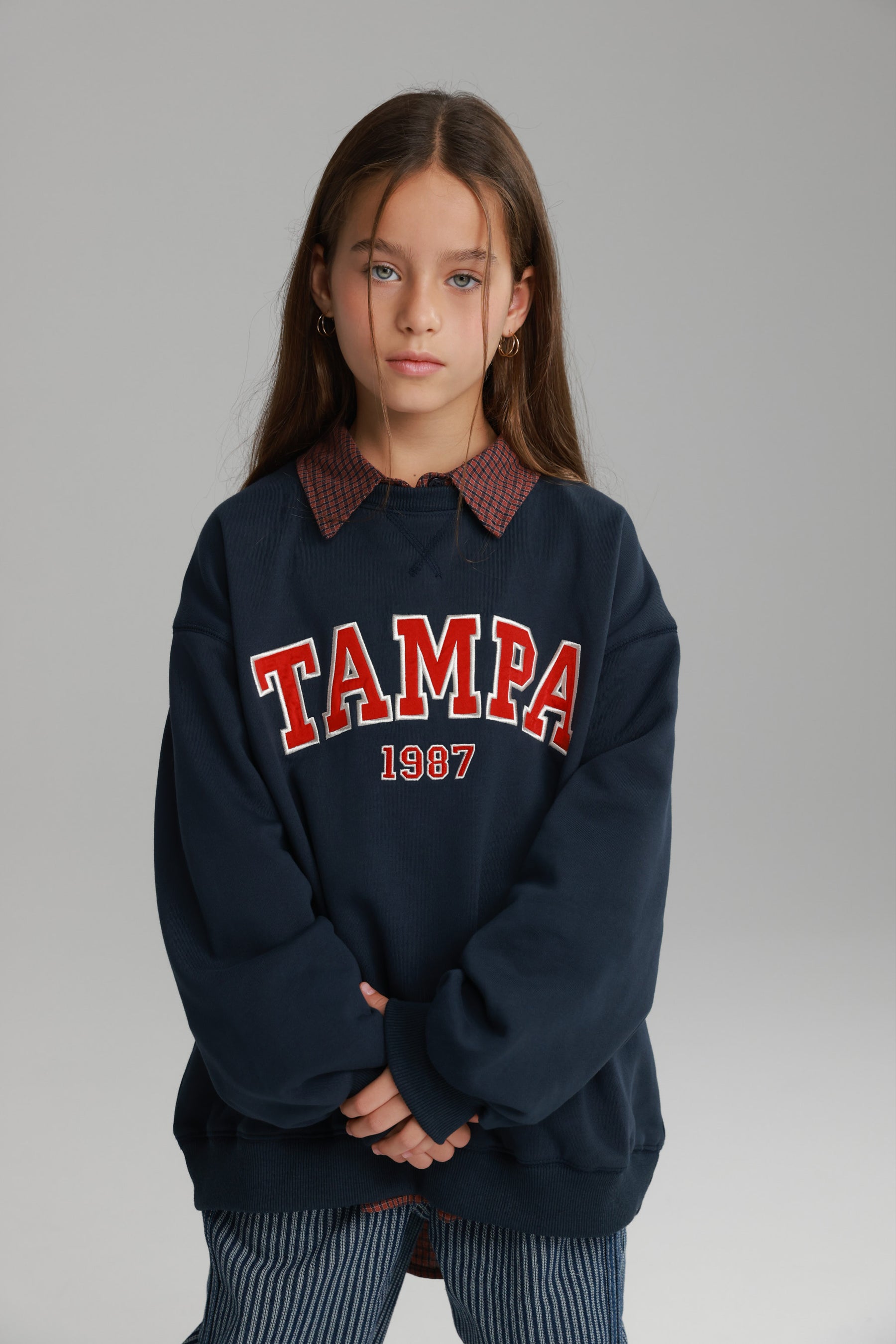 סוויטשירט ביילס נייבי