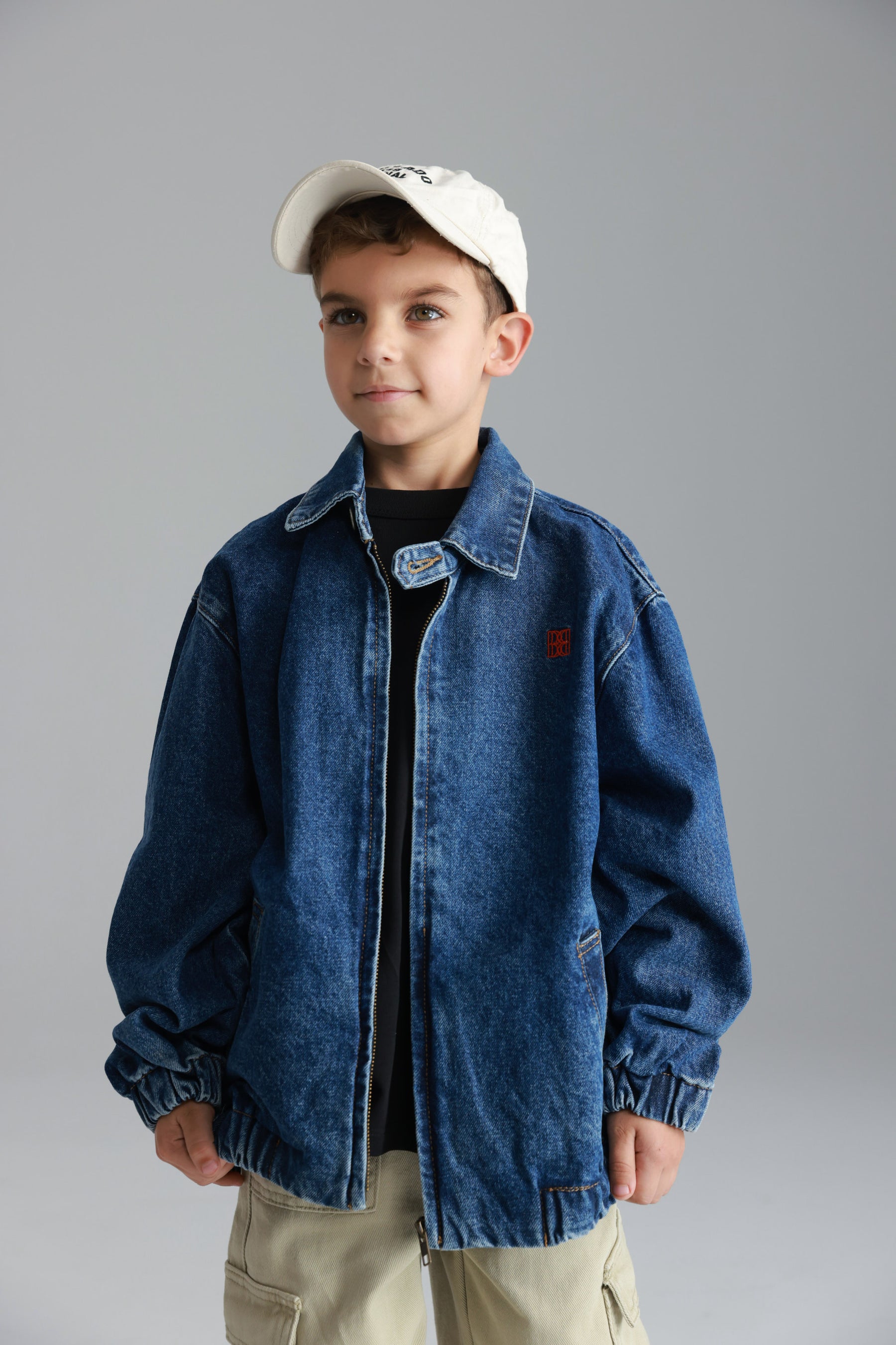 ג'קט ג'ינס נולי כחול כהה