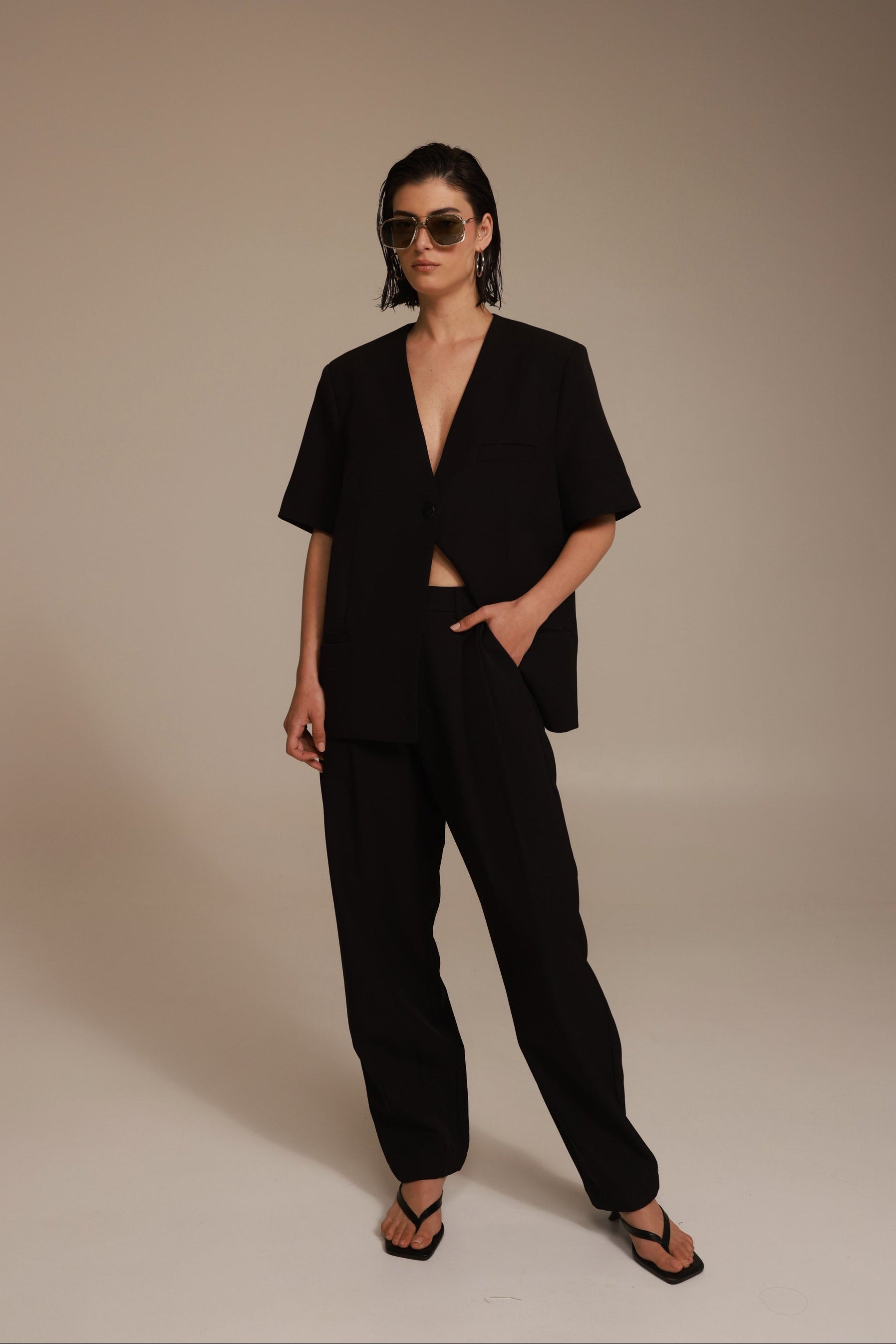 מכנסי אלכסנדרה שחורים