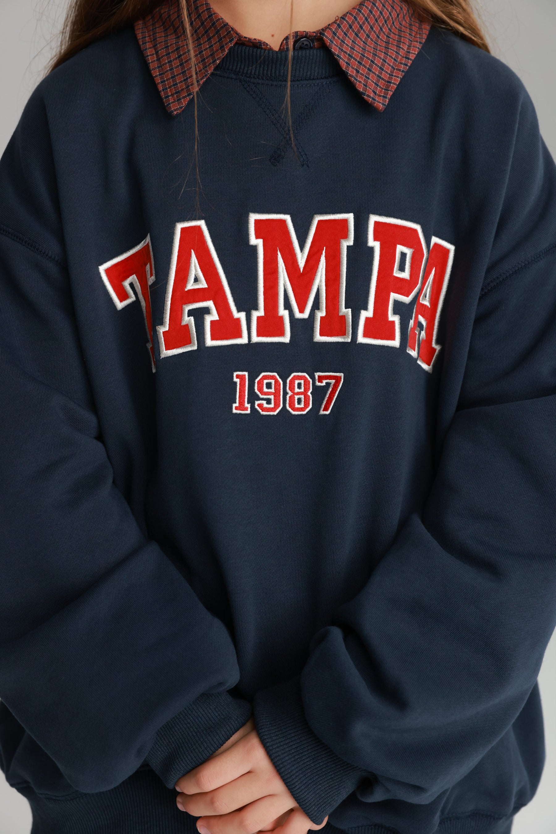 סוויטשירט ביילס נייבי