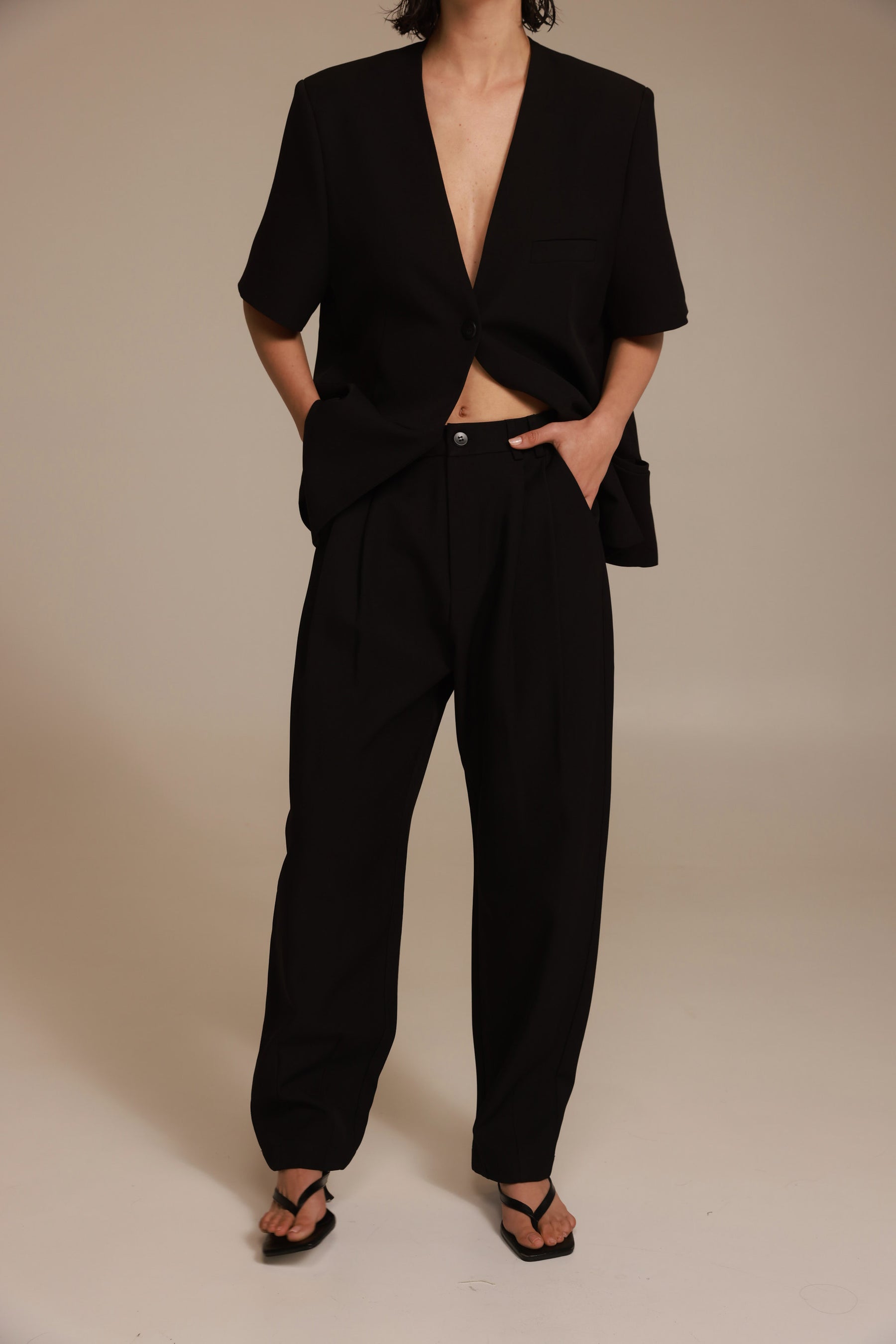 מכנסי אלכסנדרה שחורים